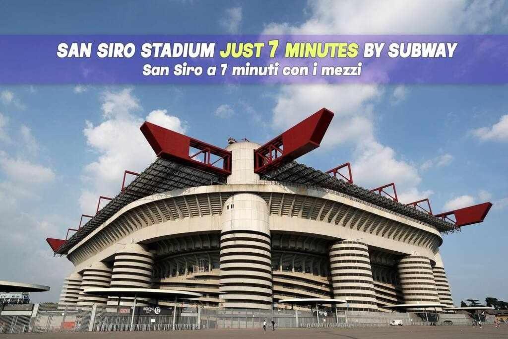 San Siro A 7 Minuti Stanza Top Con Zone Comuni Μιλάνο Εξωτερικό φωτογραφία